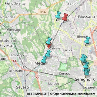 Mappa Cabiate, 22060 Cabiate CO, Italia (2.67545)