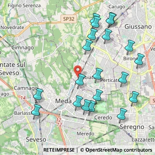 Mappa Cabiate, 22060 Cabiate CO, Italia (2.4435)