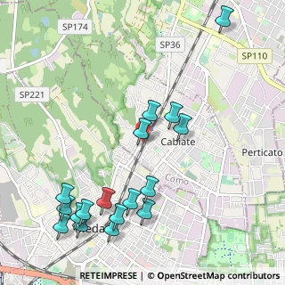 Mappa Cabiate, 22060 Cabiate CO, Italia (1.24294)