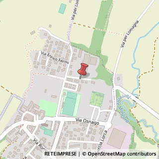 Mappa Via G. Marconi, 14, 23871 Lomagna, Lecco (Lombardia)