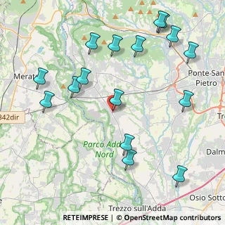 Mappa Via Enrico Mattei, 24030 Medolago BG, Italia (4.92313)