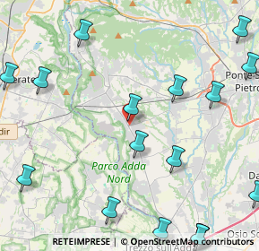 Mappa Via Enrico Mattei, 24030 Medolago BG, Italia (6.5175)