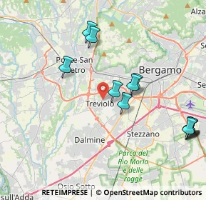 Mappa 24048 Treviolo BG, Italia (4.75923)