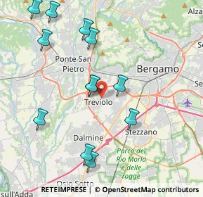 Mappa 24048 Treviolo BG, Italia (4.335)