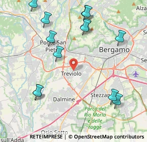 Mappa 24048 Treviolo BG, Italia (4.92077)