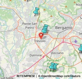 Mappa 24048 Treviolo BG, Italia (6.82077)