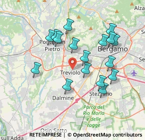 Mappa 24048 Treviolo BG, Italia (3.48353)