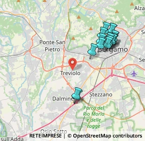 Mappa 24048 Treviolo BG, Italia (4.15688)