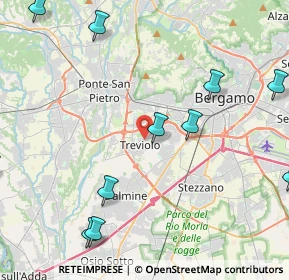 Mappa 24048 Treviolo BG, Italia (5.87417)