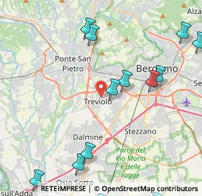 Mappa 24048 Treviolo BG, Italia (5.8)