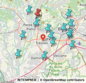 Mappa 24048 Treviolo BG, Italia (4.00625)