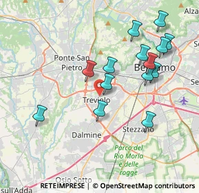 Mappa 24048 Treviolo BG, Italia (3.83214)