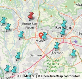 Mappa 24048 Treviolo BG, Italia (5.716)