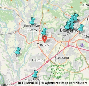 Mappa 24048 Treviolo BG, Italia (4.875)