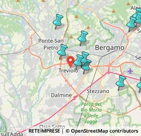 Mappa 24048 Treviolo BG, Italia (4.57364)