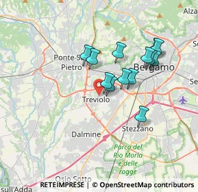 Mappa 24048 Treviolo BG, Italia (3.01923)