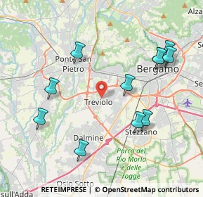 Mappa 24048 Treviolo BG, Italia (4.31364)
