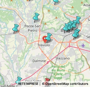 Mappa 24048 Treviolo BG, Italia (5.705)