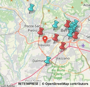Mappa 24048 Treviolo BG, Italia (3.95923)