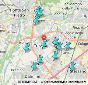 Mappa 24048 Treviolo BG, Italia (1.97846)