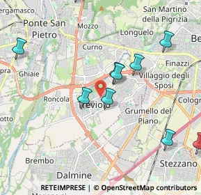 Mappa 24048 Treviolo BG, Italia (2.58)