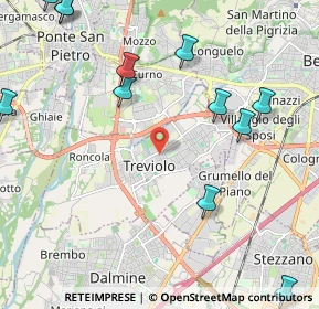 Mappa 24048 Treviolo BG, Italia (2.94846)