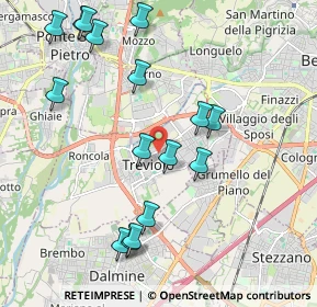 Mappa 24048 Treviolo BG, Italia (2.21125)