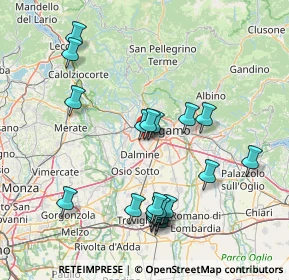 Mappa 24048 Treviolo BG, Italia (16.2015)