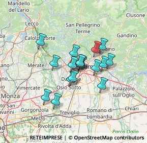 Mappa 24048 Treviolo BG, Italia (9.44118)