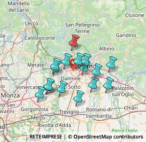 Mappa 24048 Treviolo BG, Italia (10.71125)