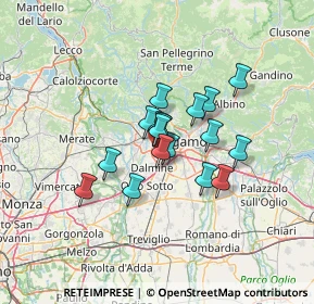 Mappa 24048 Treviolo BG, Italia (8.99529)
