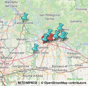 Mappa 24048 Treviolo BG, Italia (8.36)