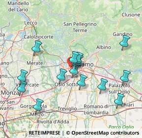 Mappa 24048 Treviolo BG, Italia (14.90714)