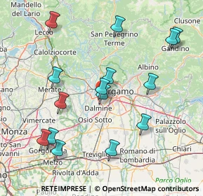 Mappa 24048 Treviolo BG, Italia (16.83467)