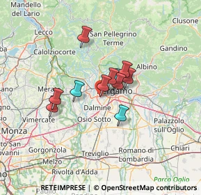 Mappa 24048 Treviolo BG, Italia (8.65909)