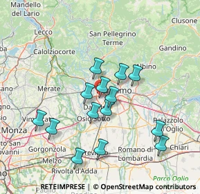 Mappa 24048 Treviolo BG, Italia (13.185)