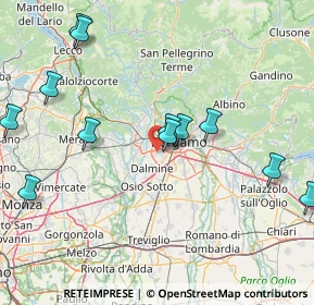 Mappa 24048 Treviolo BG, Italia (18.2375)
