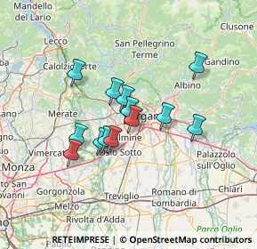 Mappa 24048 Treviolo BG, Italia (10.22923)