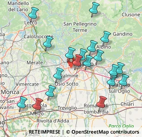 Mappa 24048 Treviolo BG, Italia (15.85526)