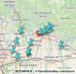 Mappa 24048 Treviolo BG, Italia (14.27077)