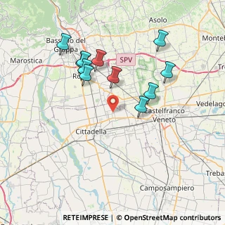 Mappa Via Brenta, 35015 Galliera Veneta PD, Italia (7.25909)