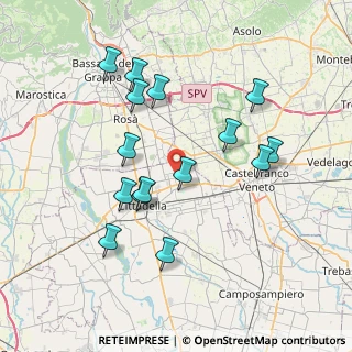 Mappa Via Brenta, 35015 Galliera Veneta PD, Italia (7.31867)