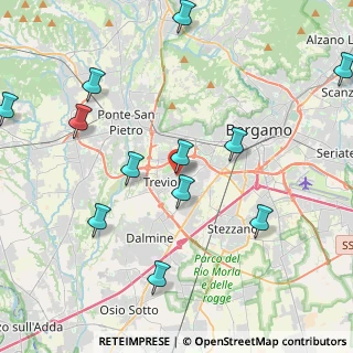 Mappa Via delle Betulle, 24048 Treviolo BG, Italia (4.84833)