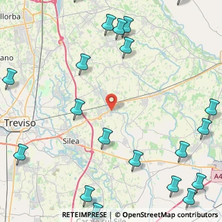 Mappa Via Callalta Vecchia, 31048 San Biagio di Callalta TV, Italia (6.7695)