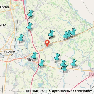 Mappa Via Callalta Vecchia, 31048 San Biagio di Callalta TV, Italia (4.14714)