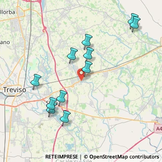 Mappa Via Callalta Vecchia, 31048 San Biagio di Callalta TV, Italia (4.23727)