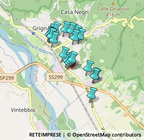 Mappa Via Federico Peretti n.55 GRIGNASCO exit A26 Romagnano Sesia, 28075 Ghemme NO, Italia (0.661)