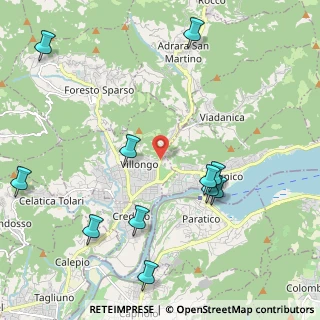 Mappa Via Giuseppe Verdi, 24060 Villongo BG, Italia (2.50545)