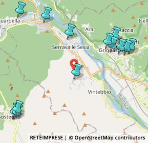 Mappa Via San Giacomo, 13037 Serravalle Sesia VC, Italia (2.76308)