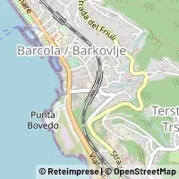 Mapa Trieste